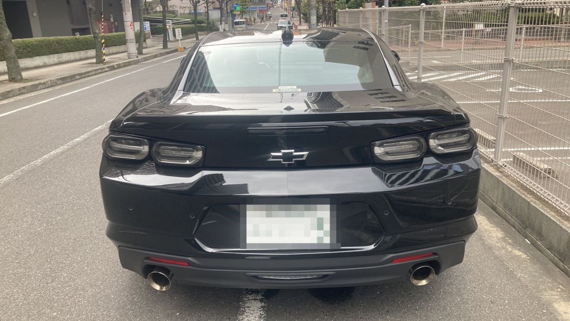 外装後方