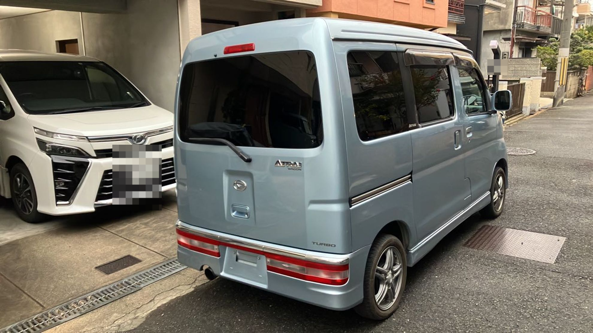 外装右後