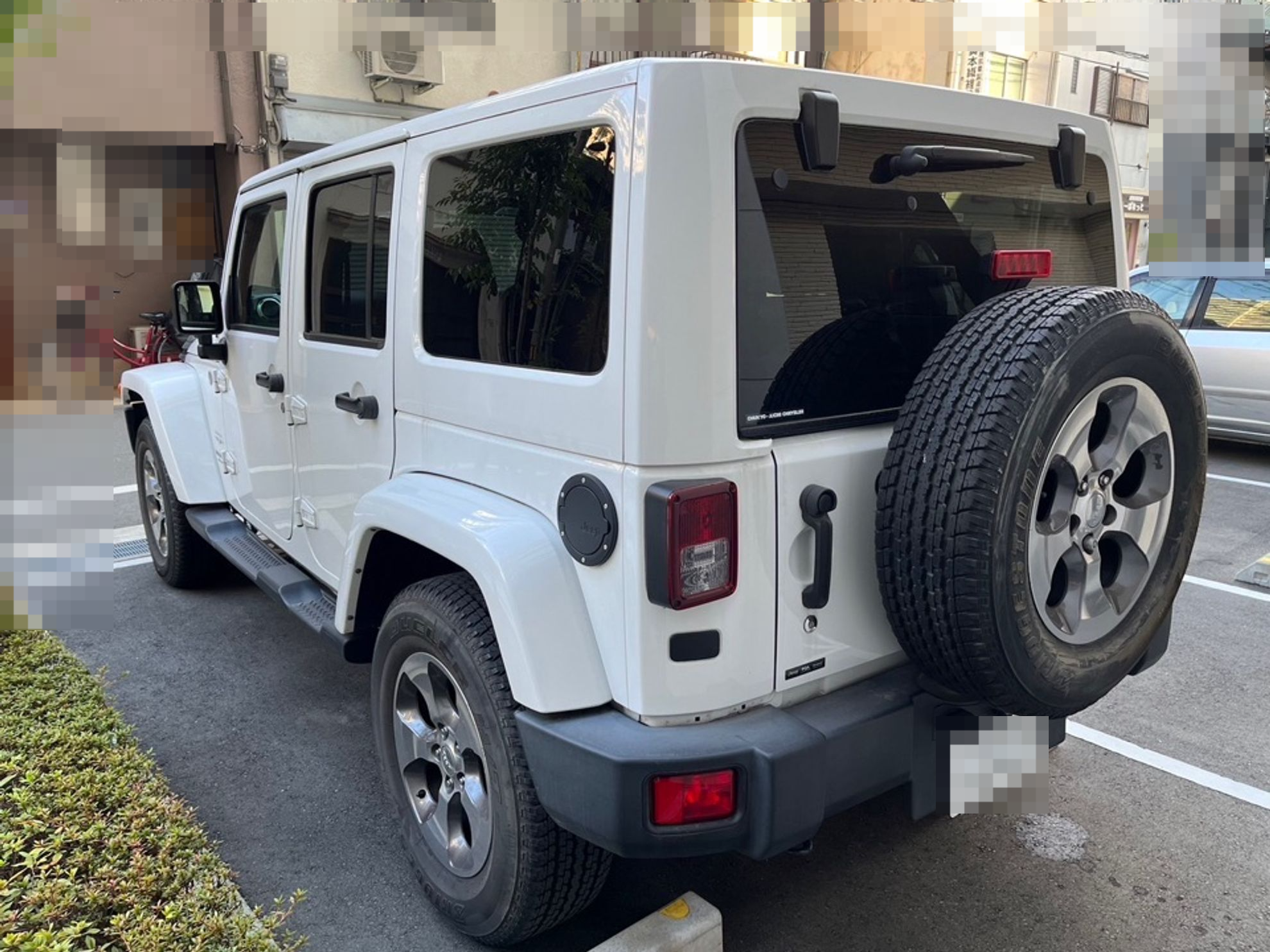 外装左後方