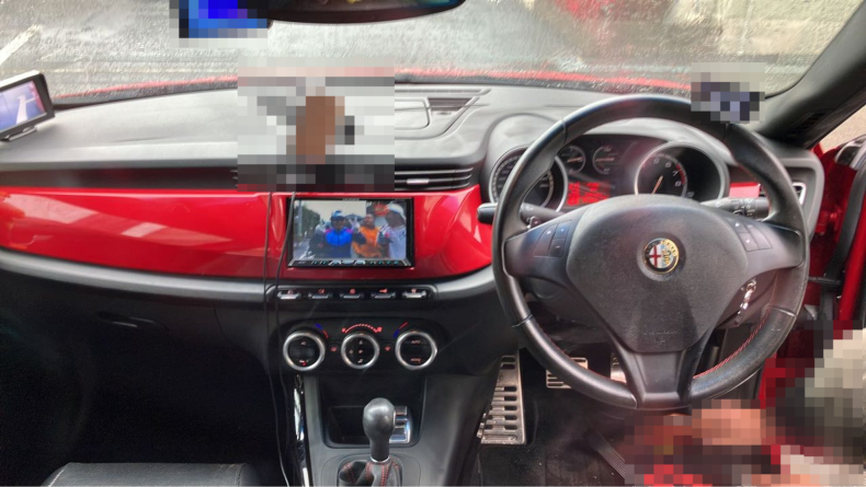 内装インパネ全体