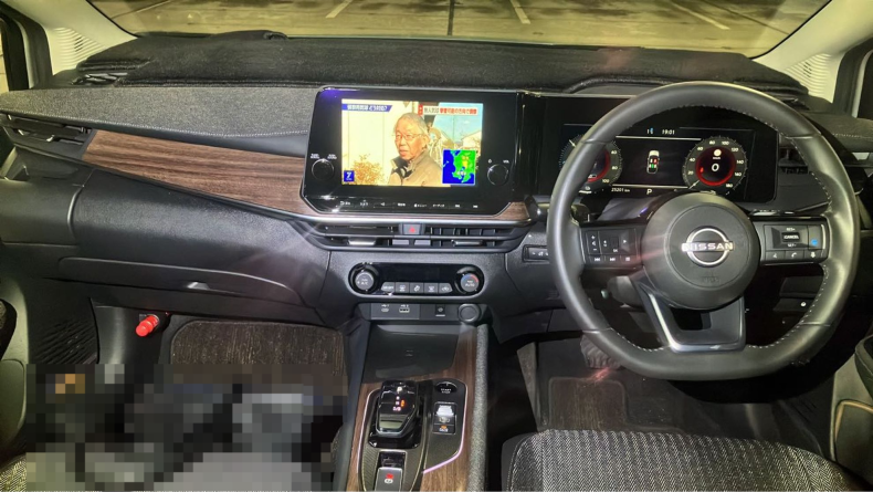 内装インパネ全体