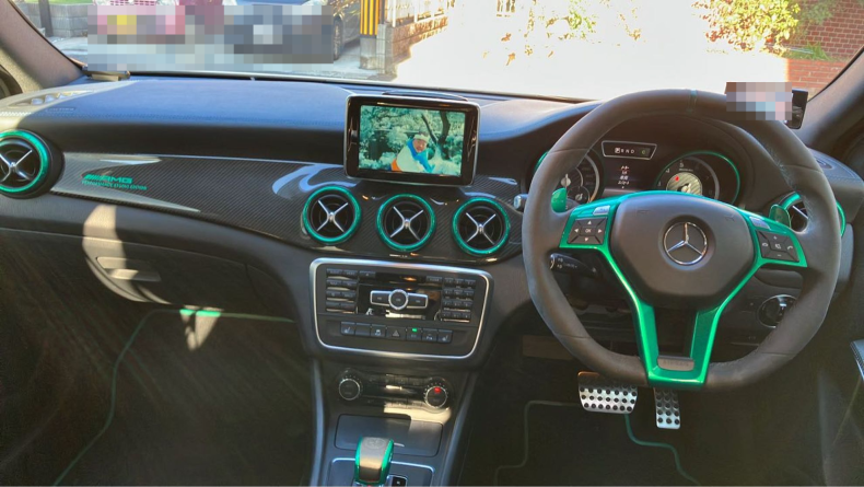 内装インパネ全体