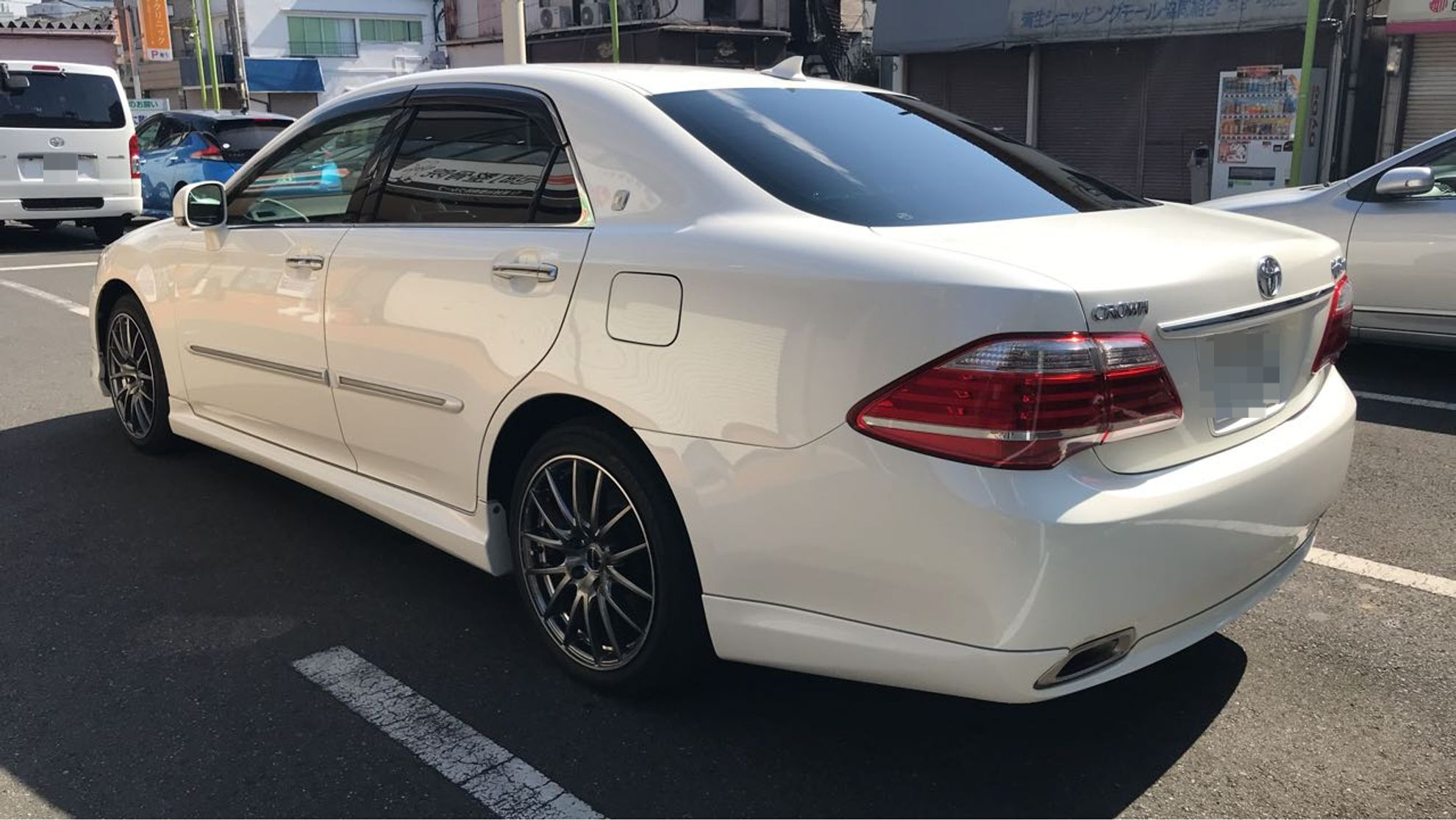 外装左後方