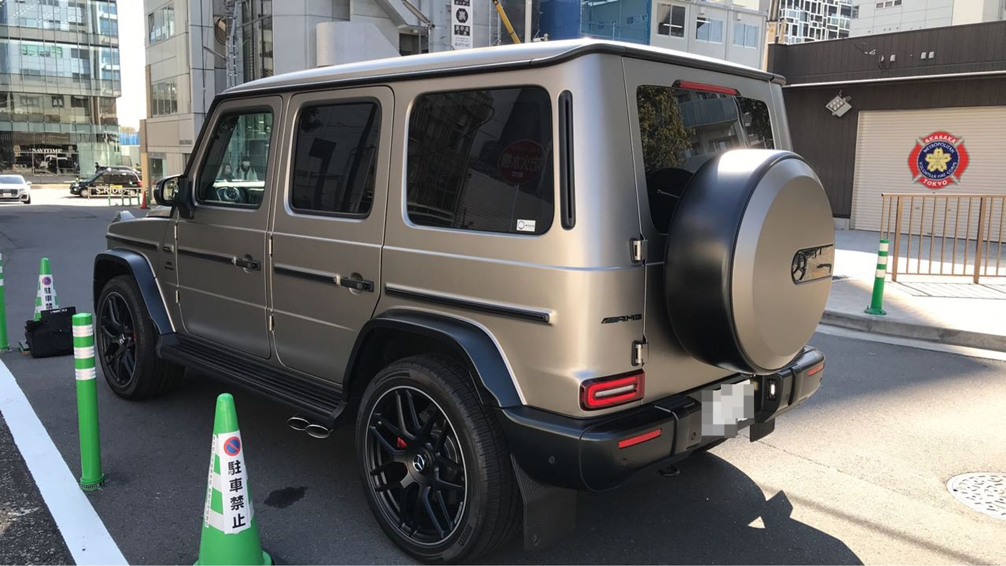 外装左後方