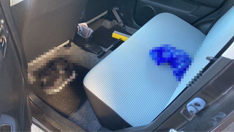 内装後方シート