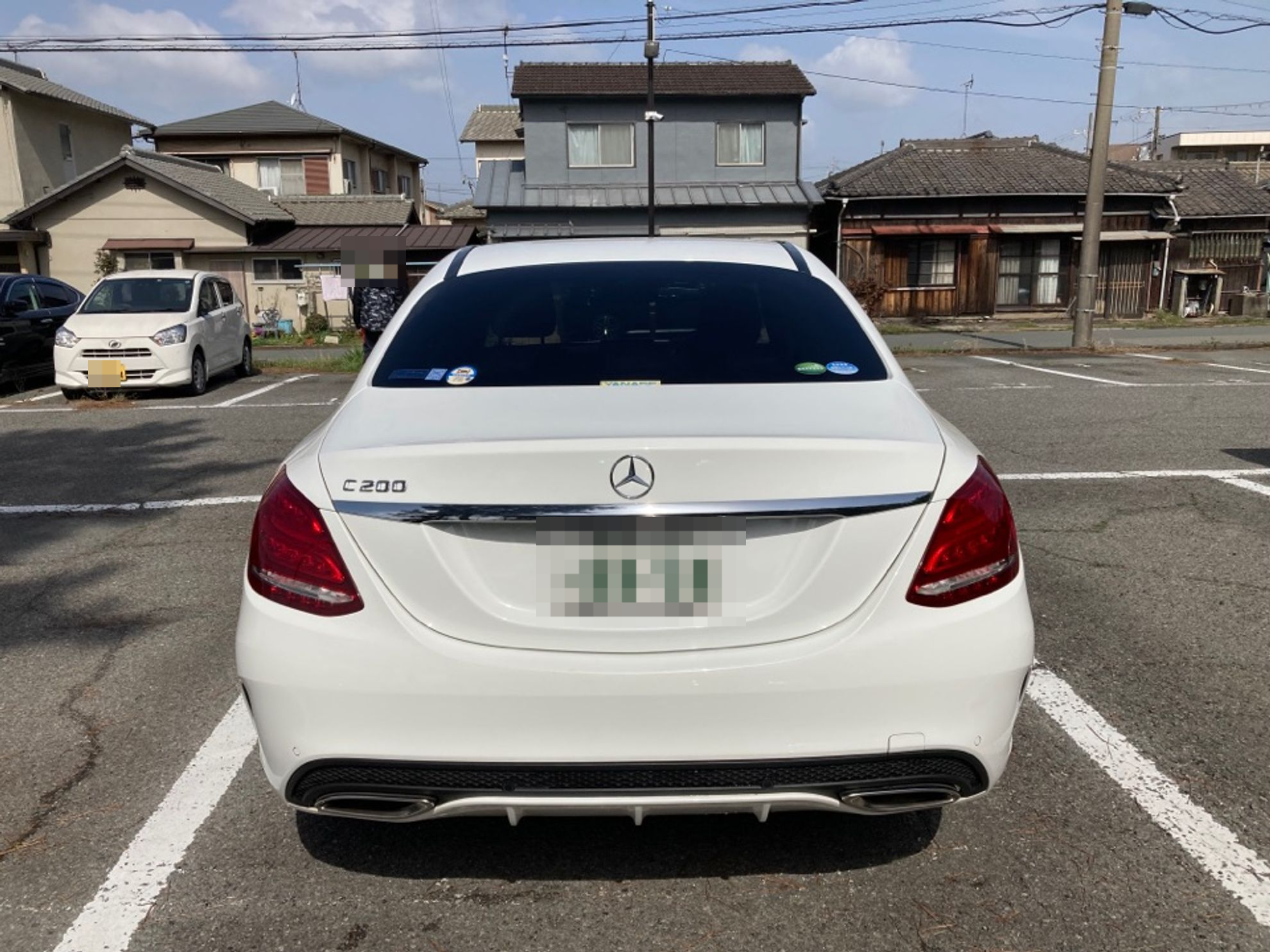 外装後方