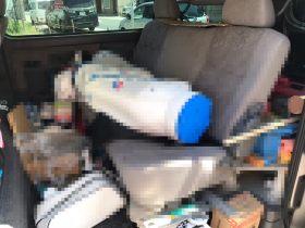 内装後方シート