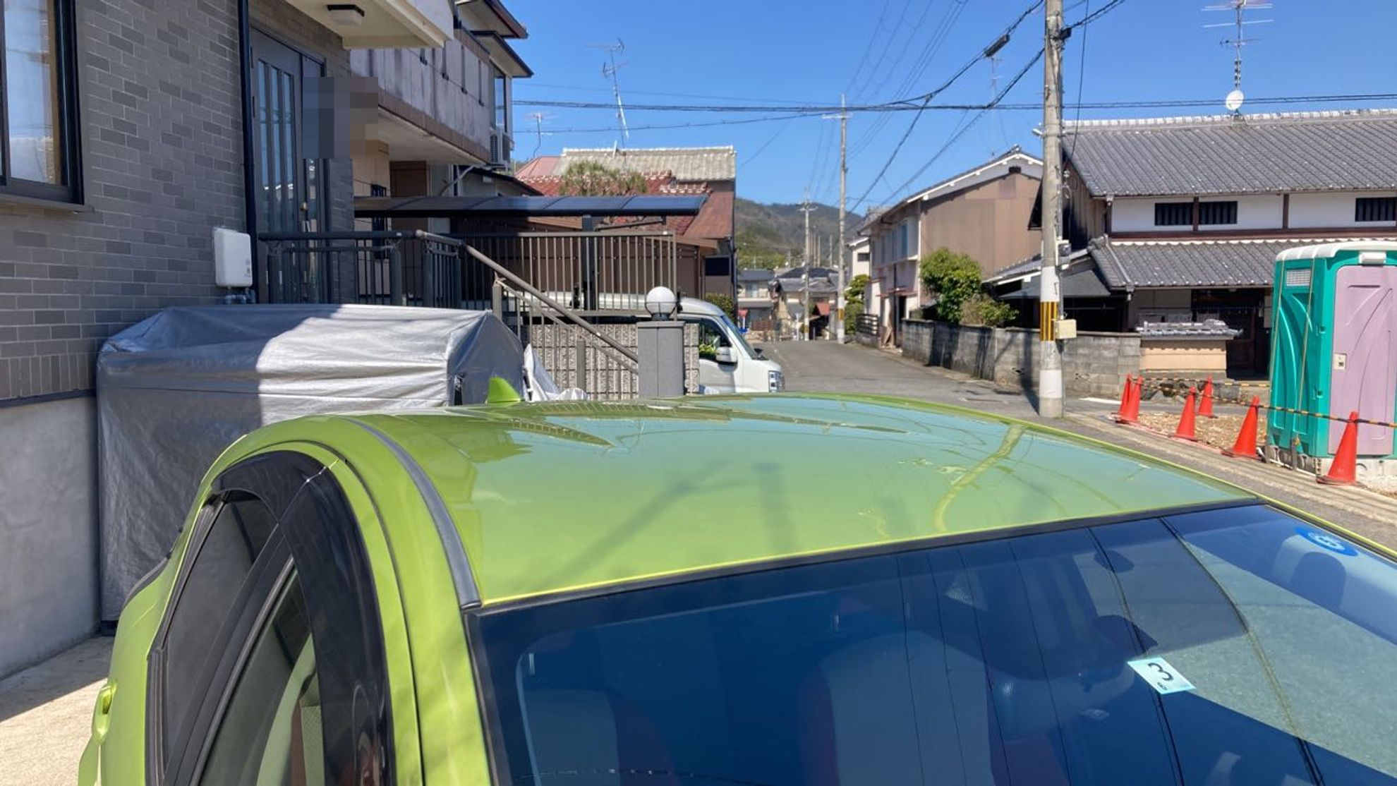 正面ルーフ