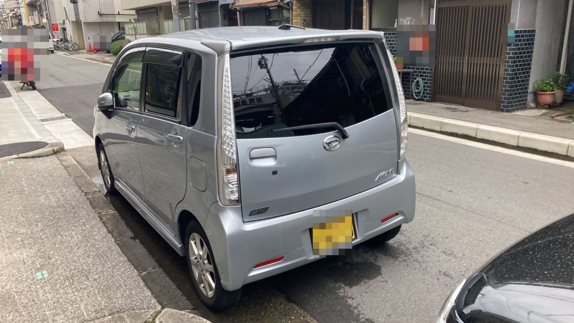 外装左後方