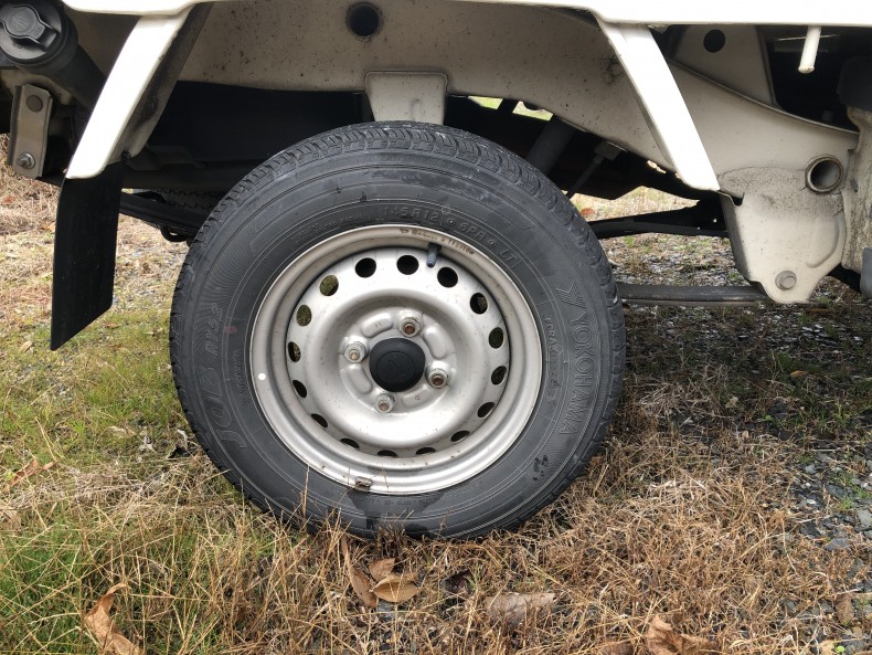 タイヤホイール後