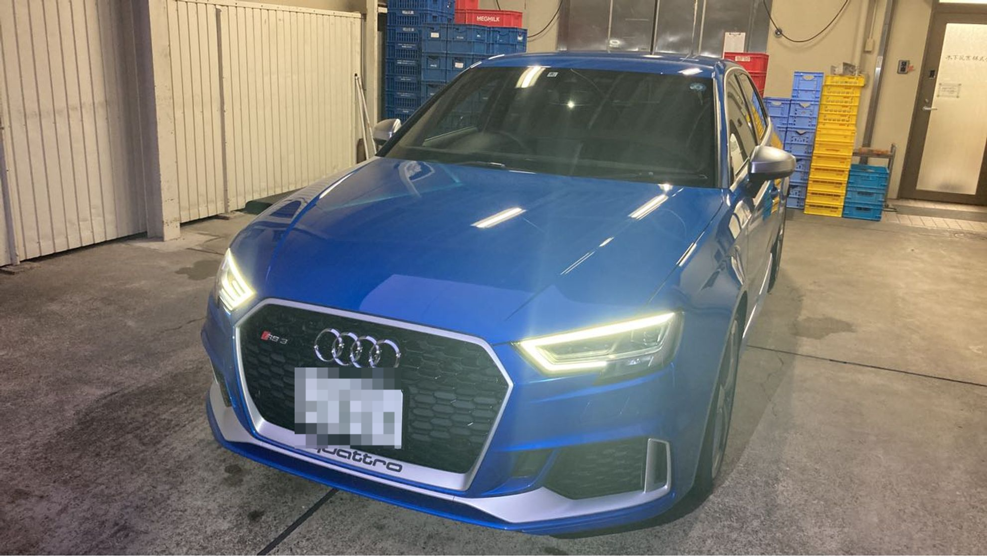 アウディ ＲＳ３スポーツバックの売買実績画像