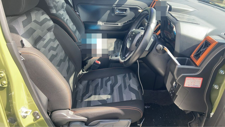 内装前方シート