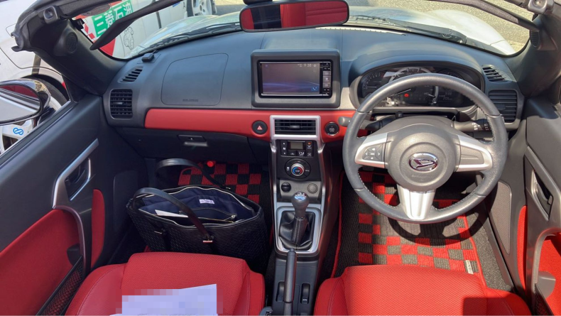 内装インパネ全体