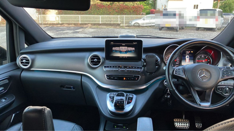 内装インパネ全体