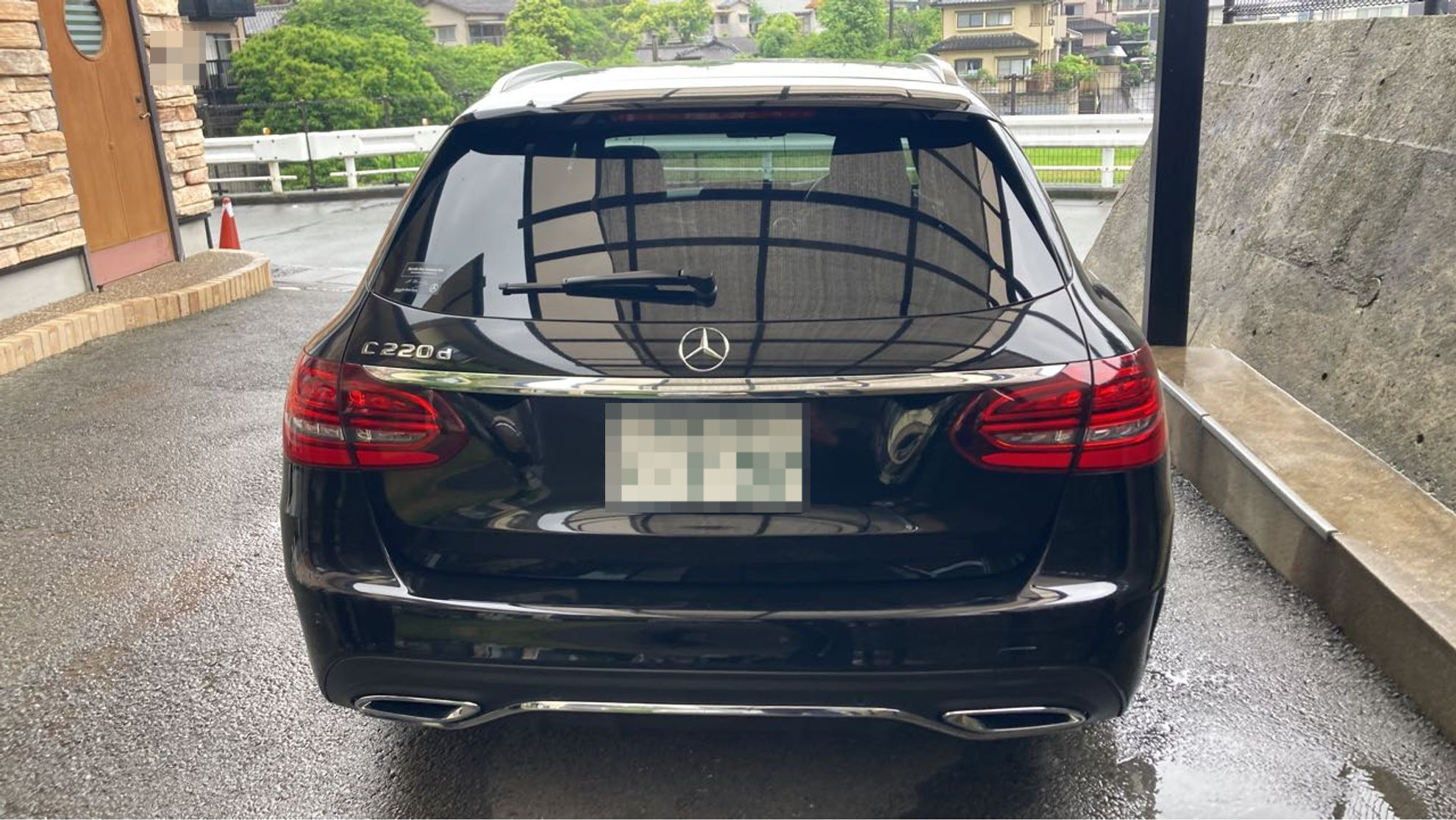外装後方
