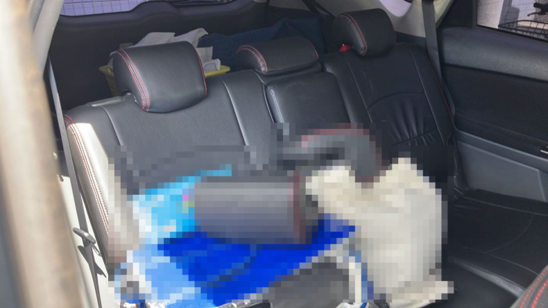 内装後方シート