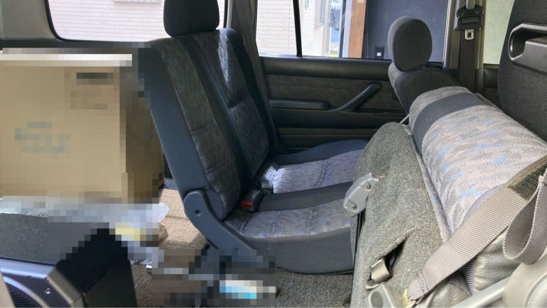 内装後方シート