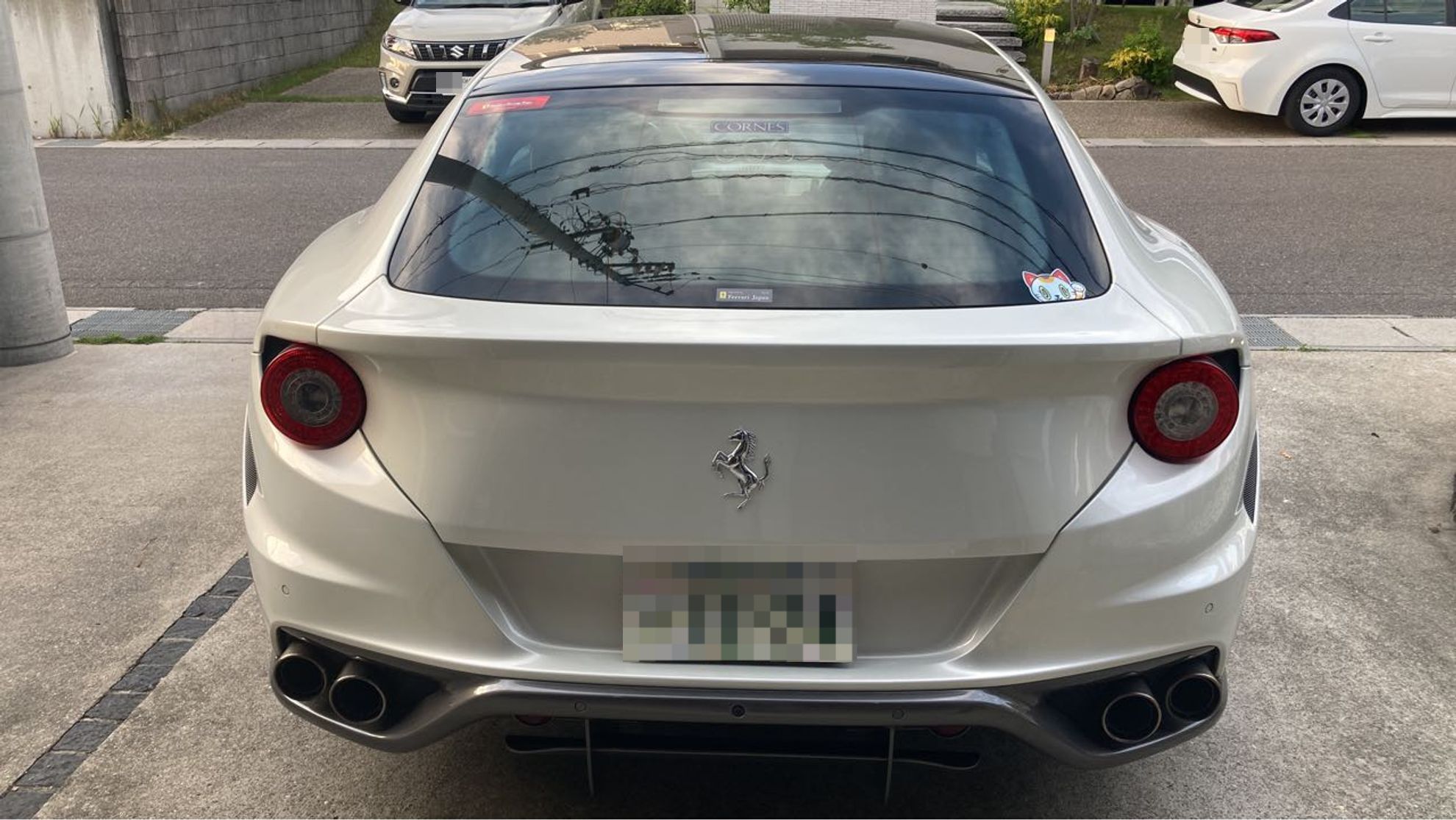 外装後方