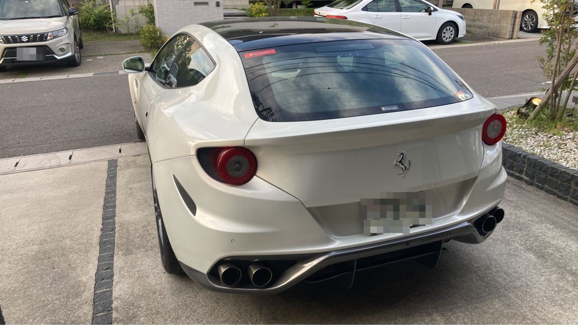 外装左後方
