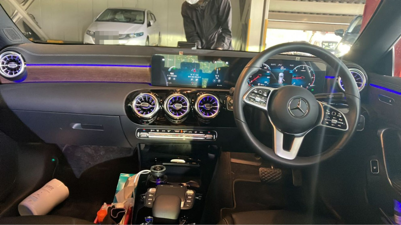 内装インパネ全体