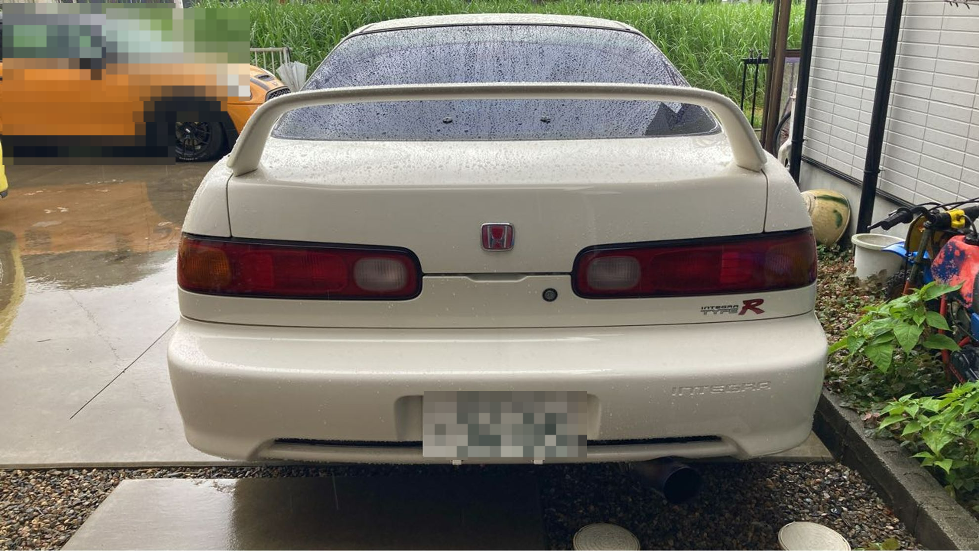 外装後方