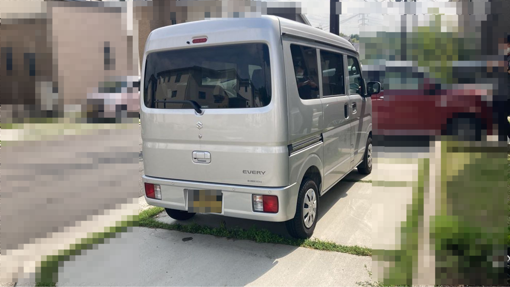 外装右後