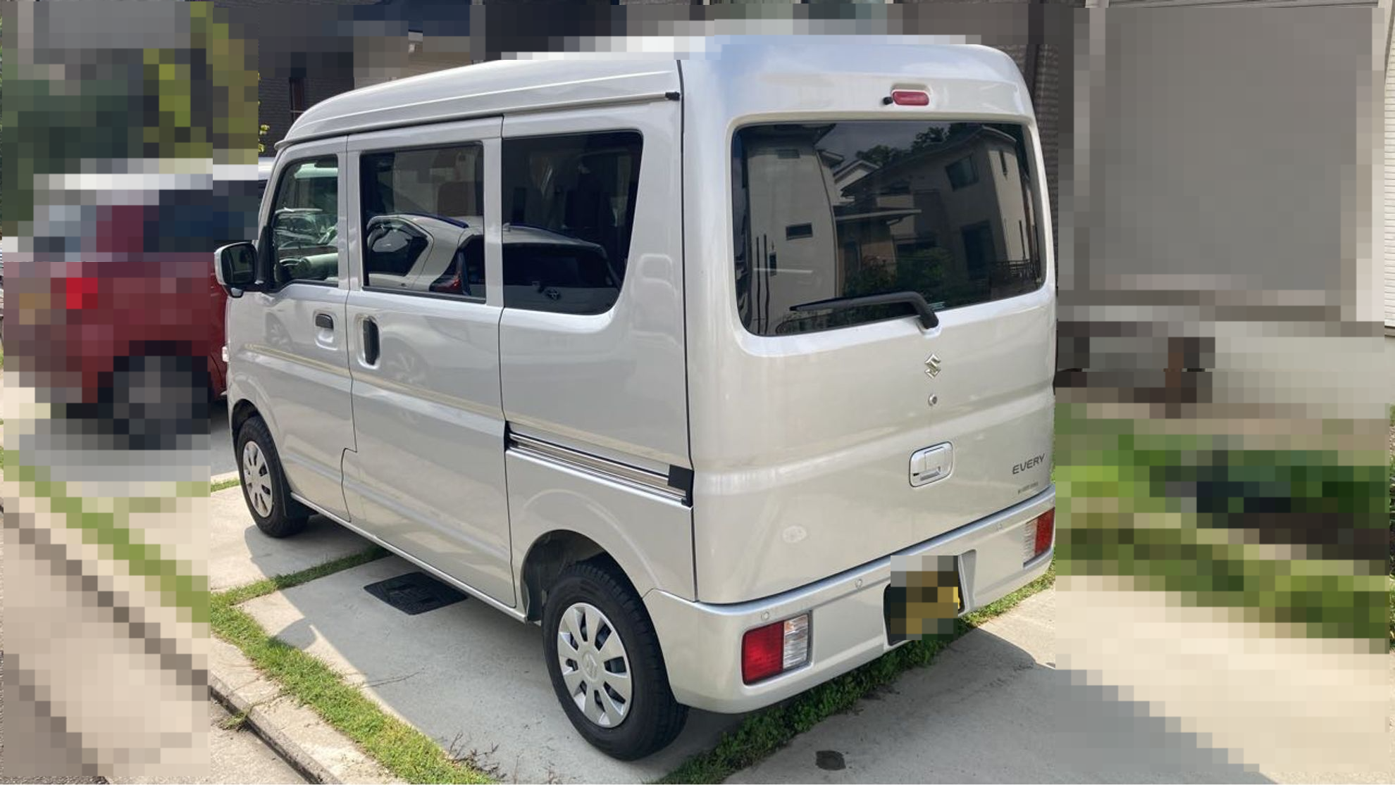 外装左後方
