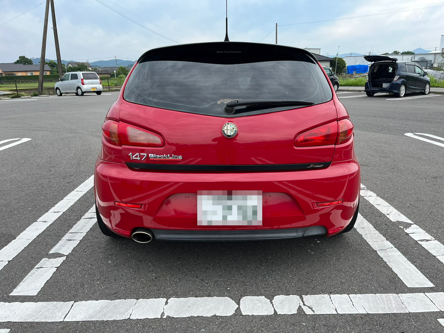 外装後方