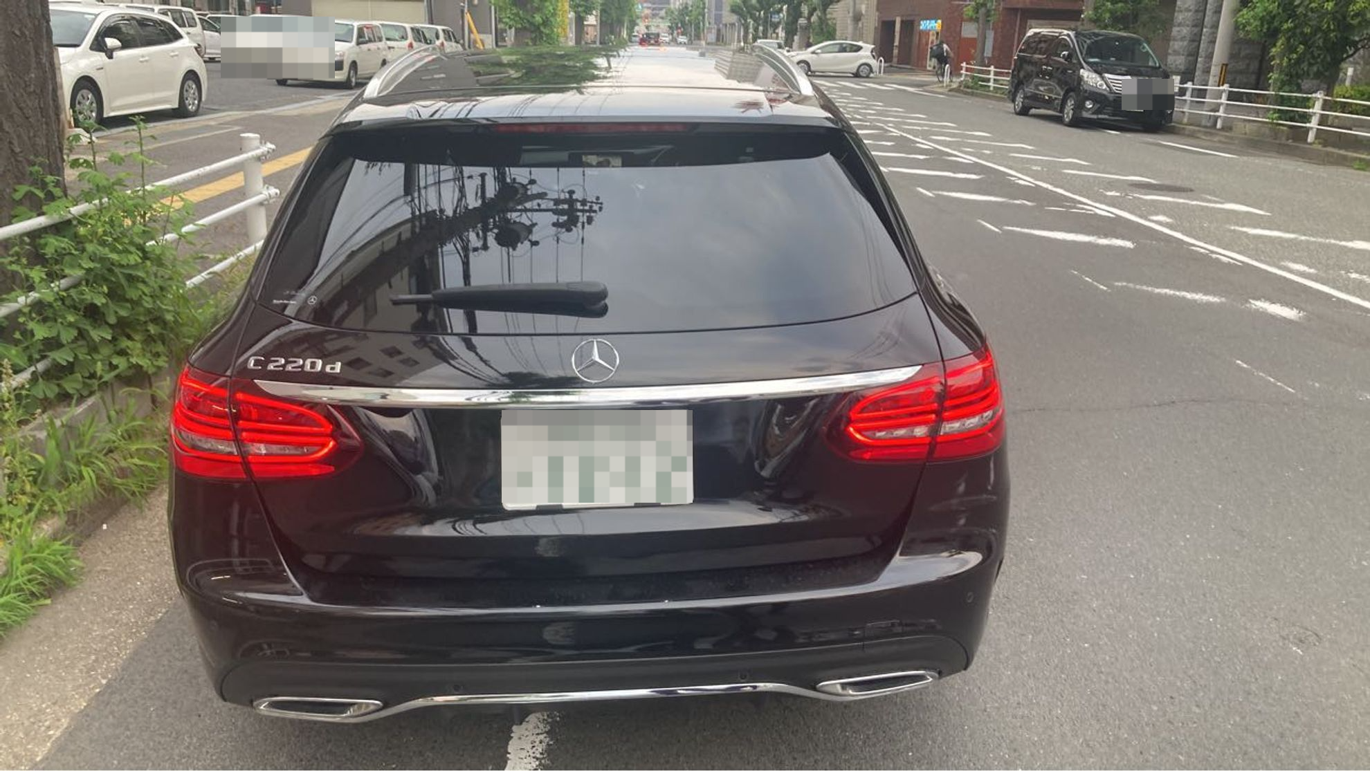 外装後方