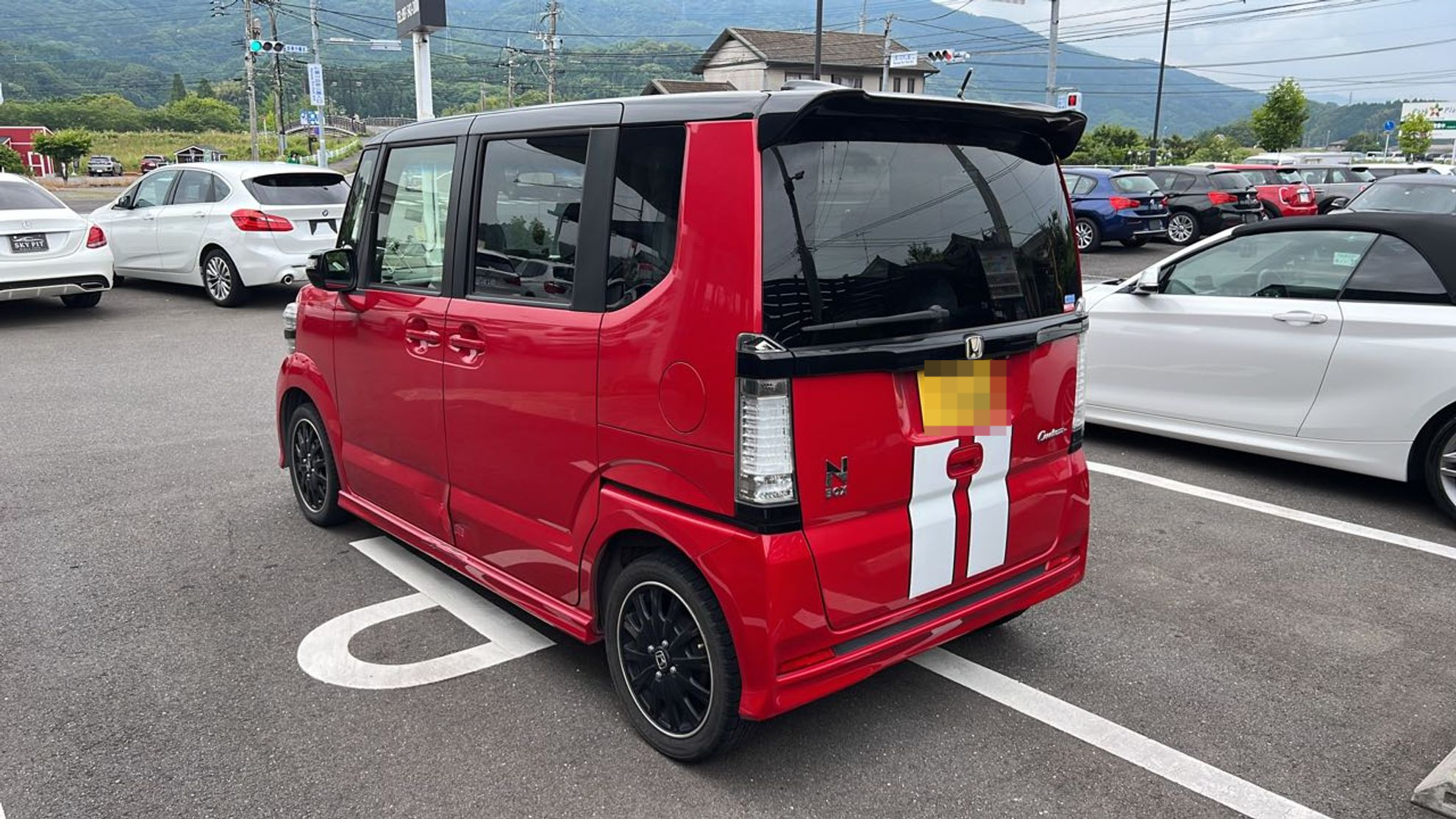 外装左後方