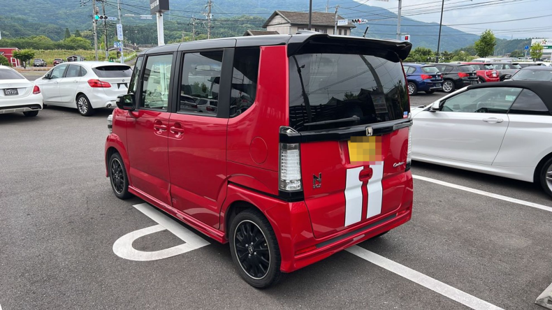 外装左後方