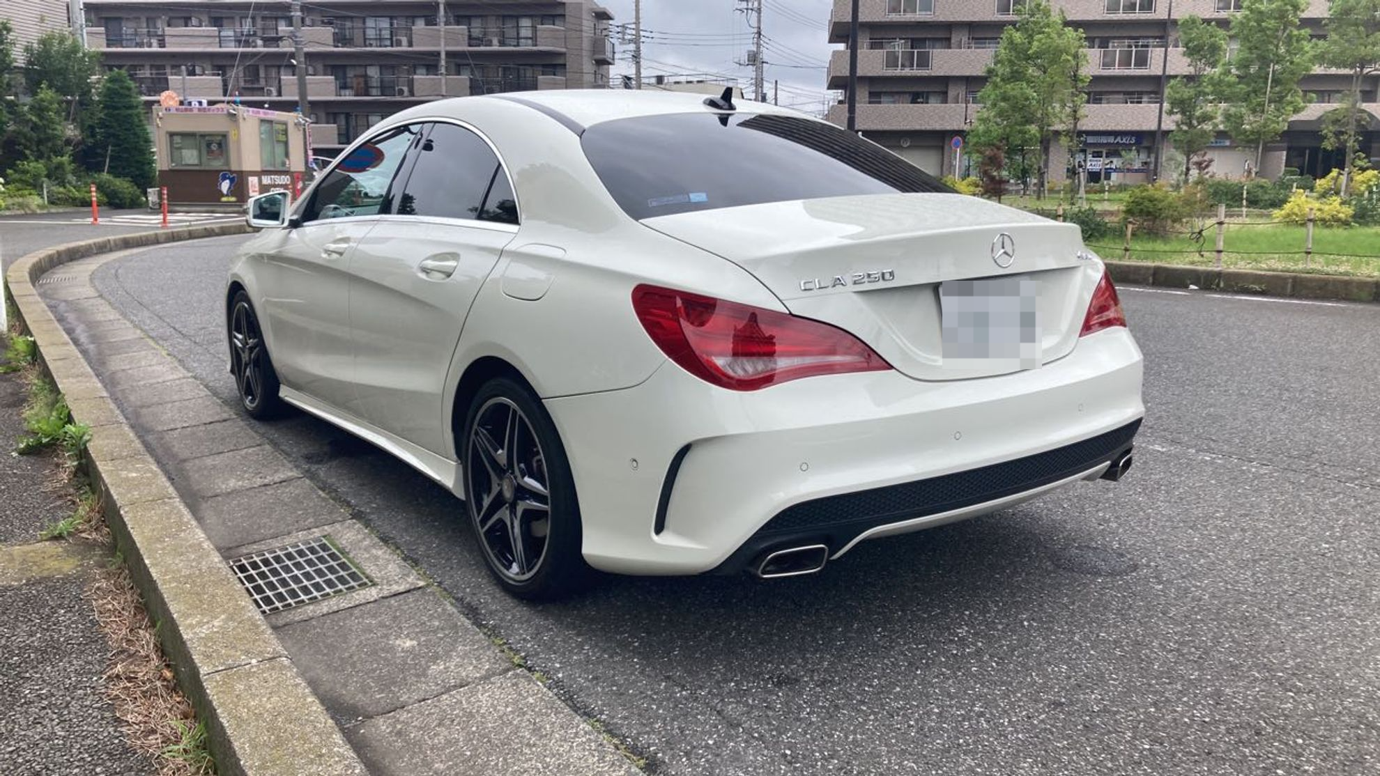 外装左後方