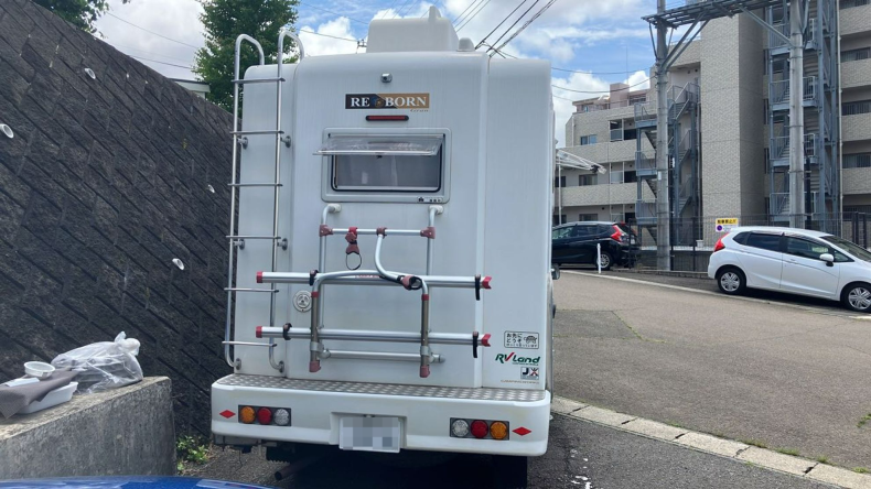 外装後方