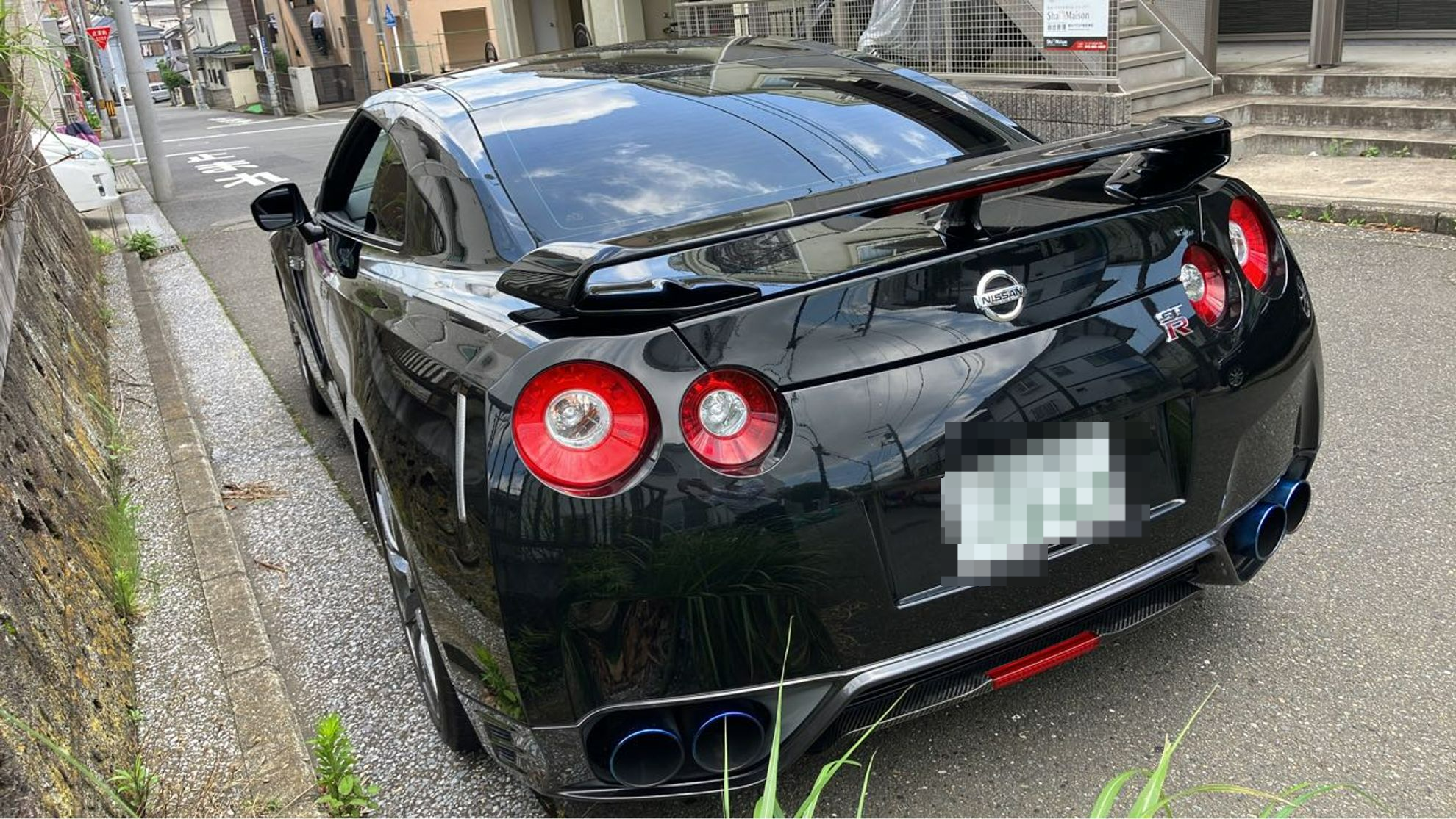 外装左後方