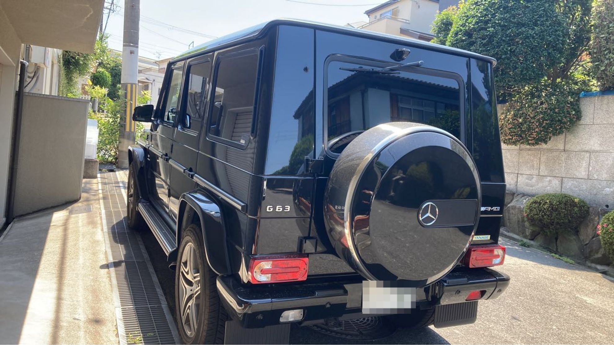 外装左後方