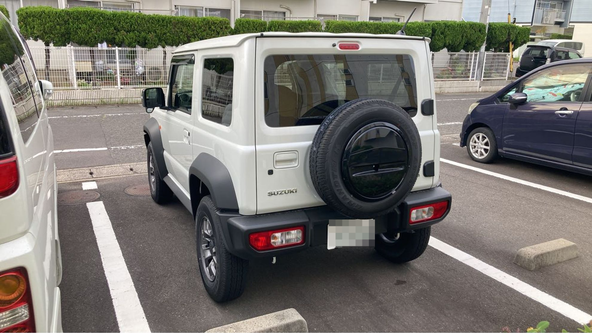 外装左後方
