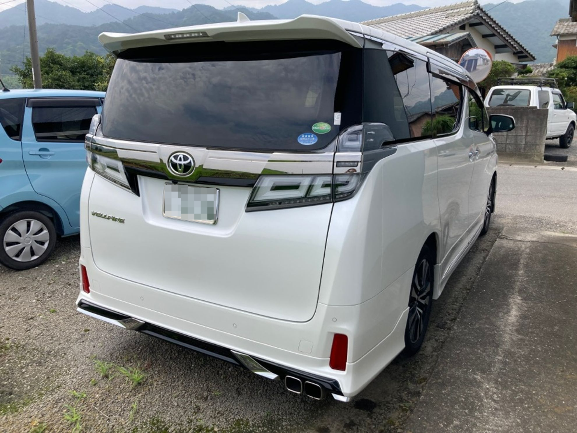 外装右後