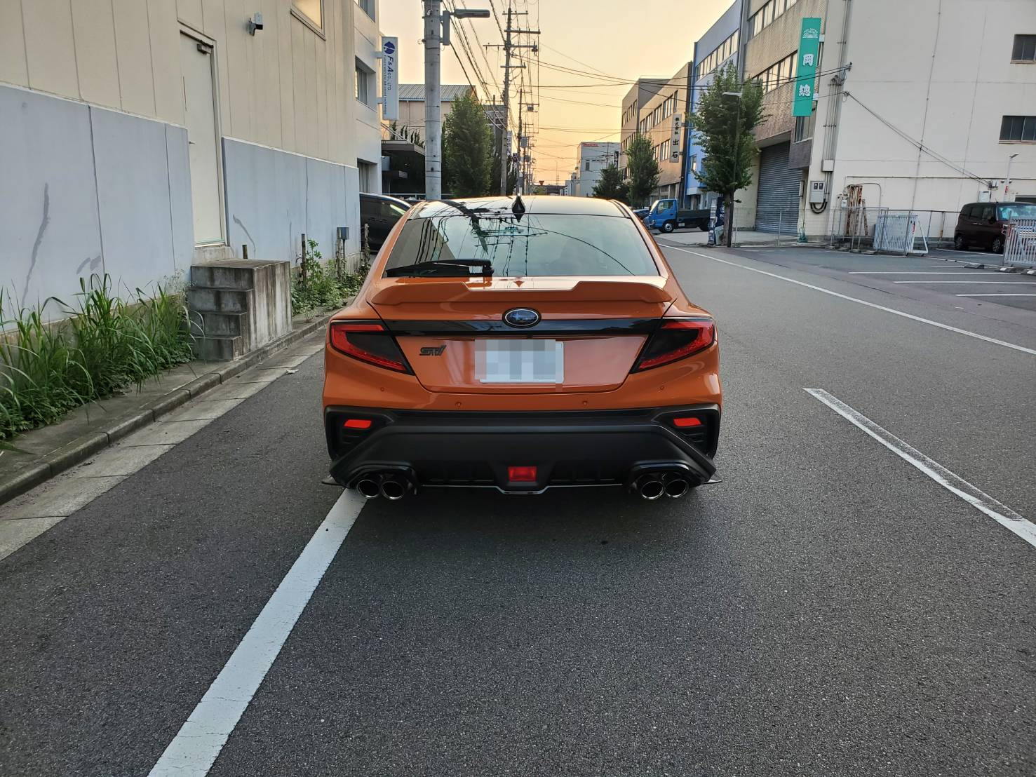 外装後方