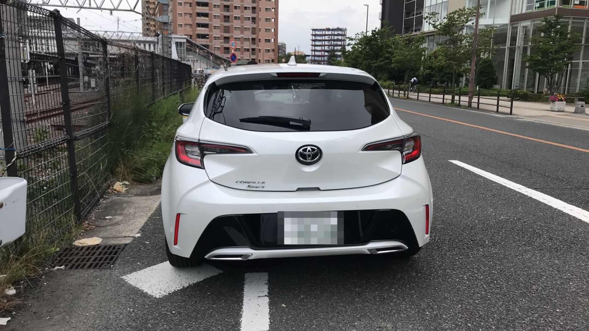 外装後方