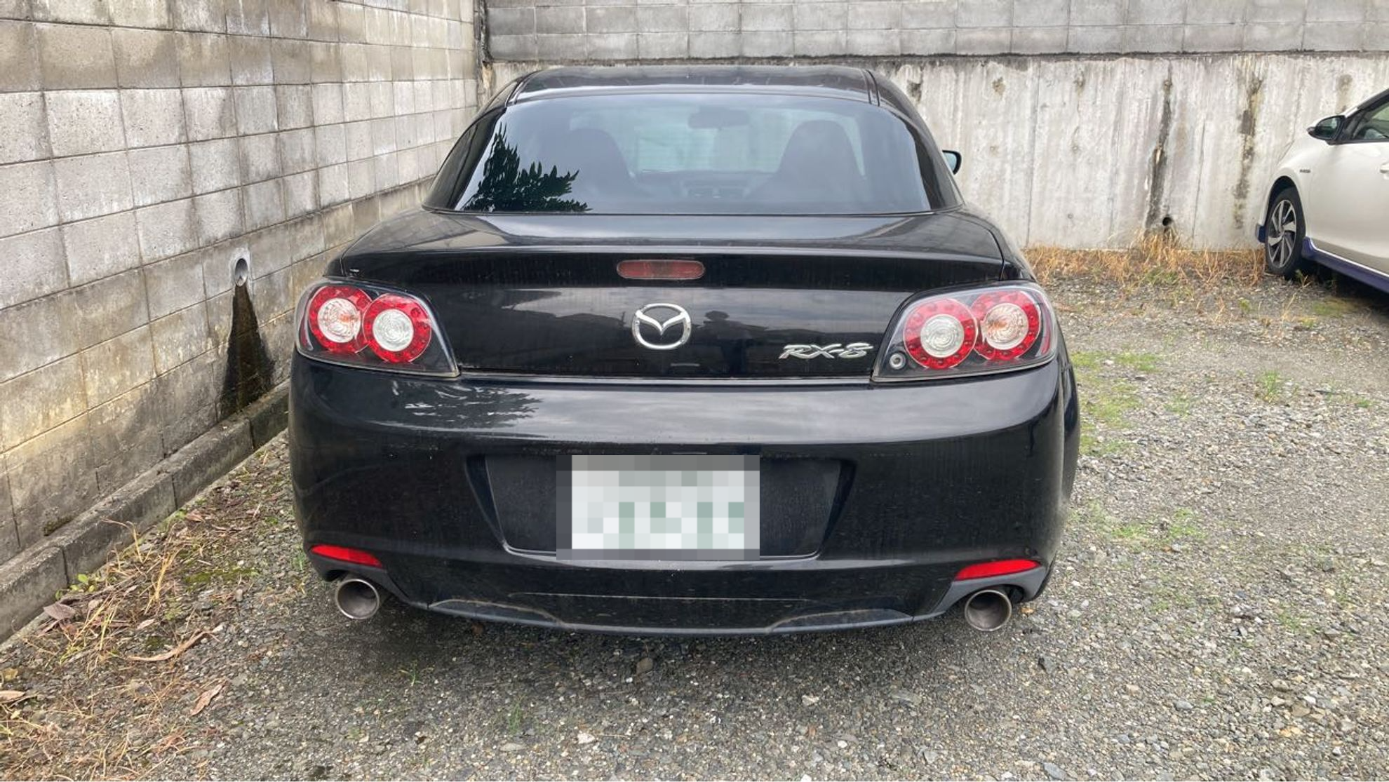 外装後方