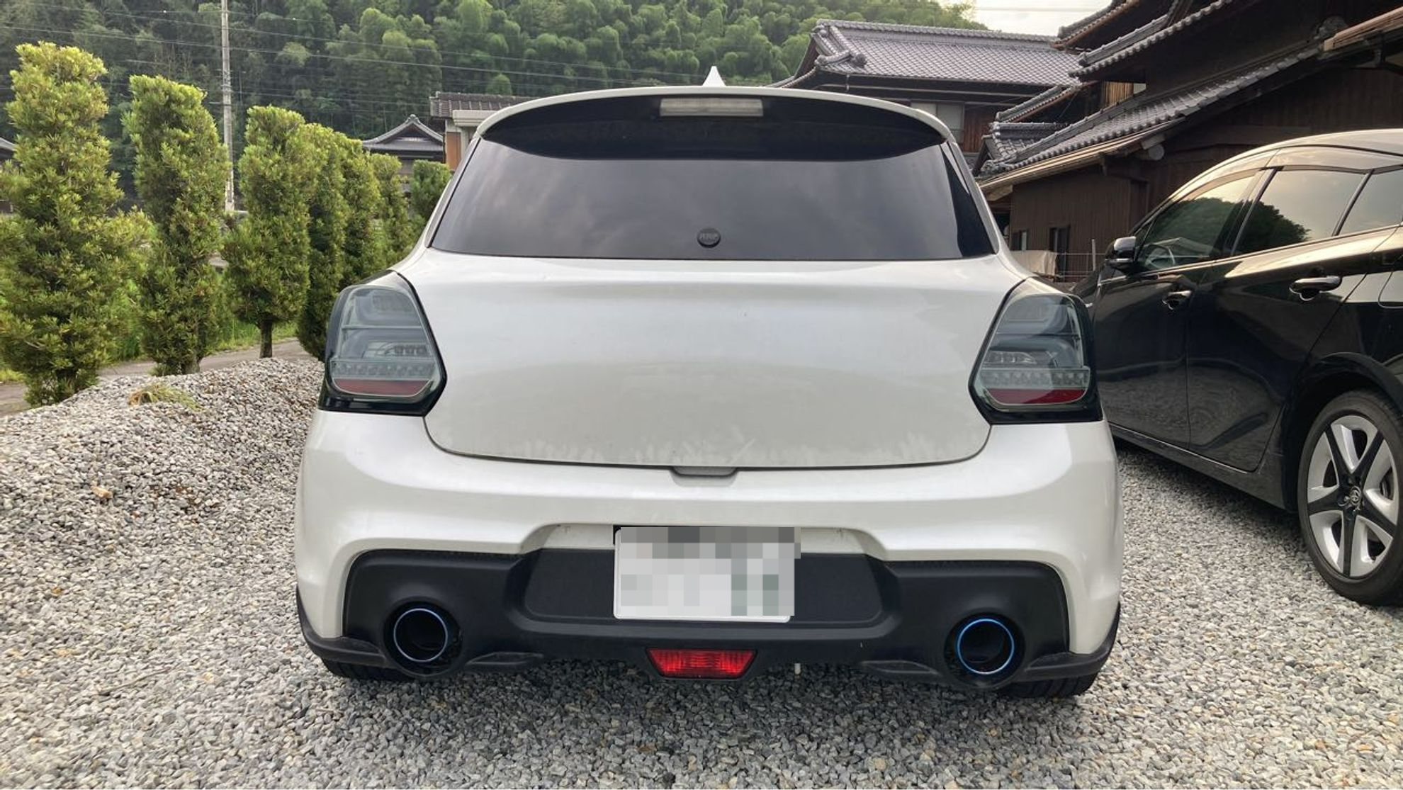 外装後方