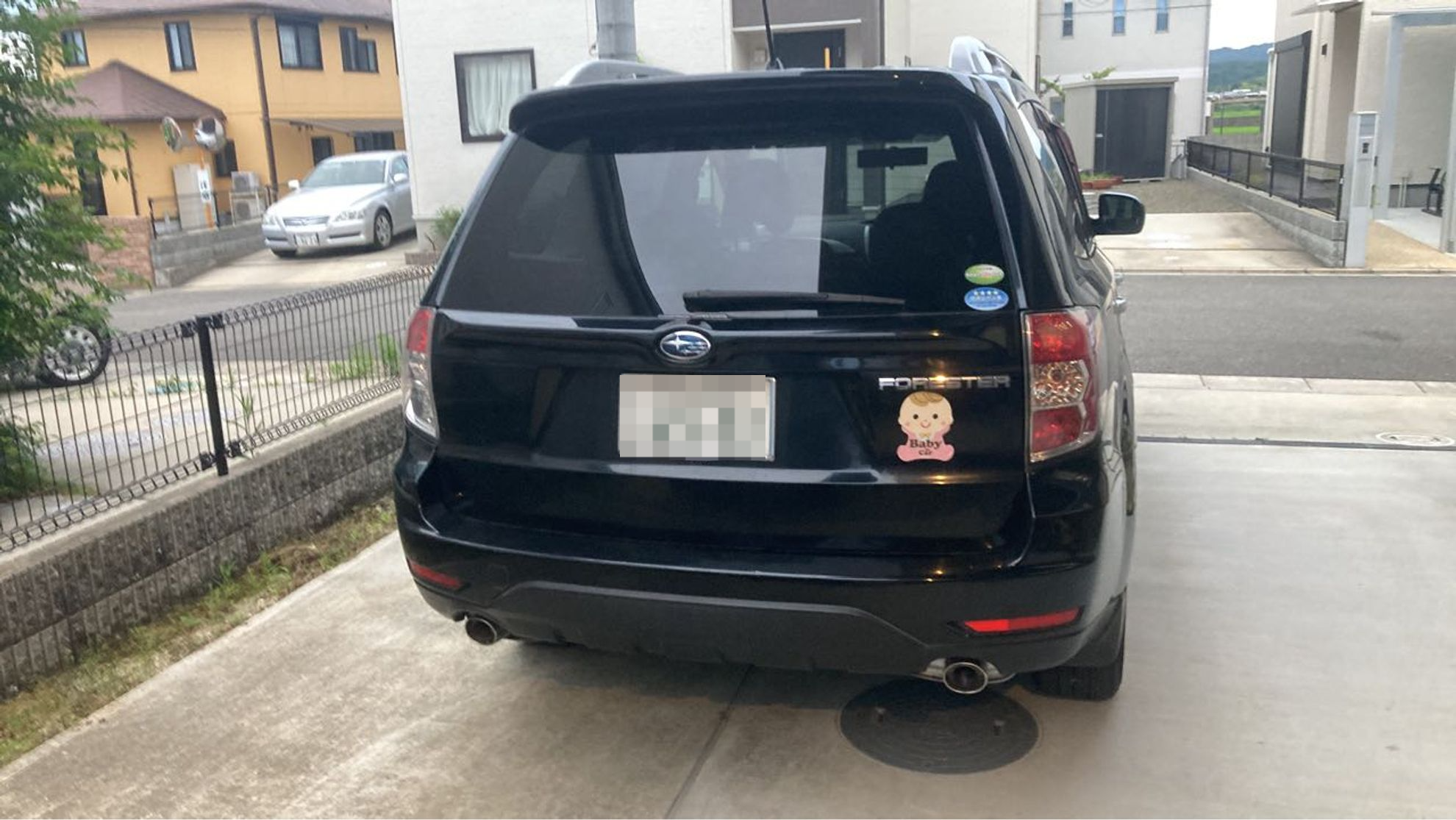 外装後方