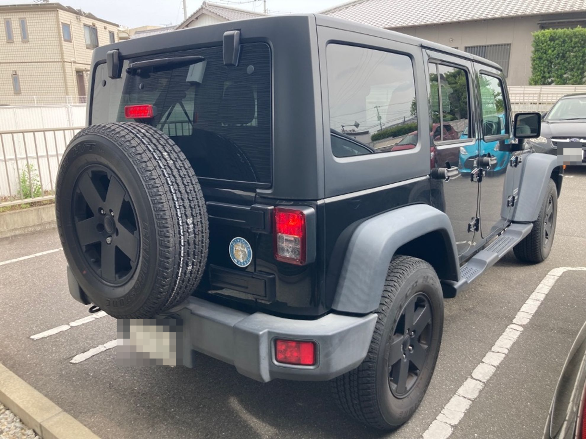 外装右後