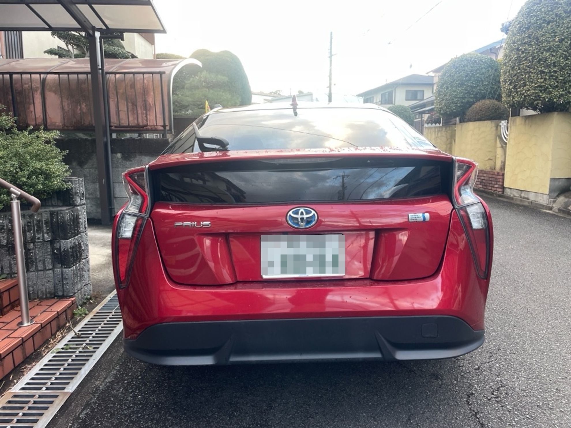 外装後方