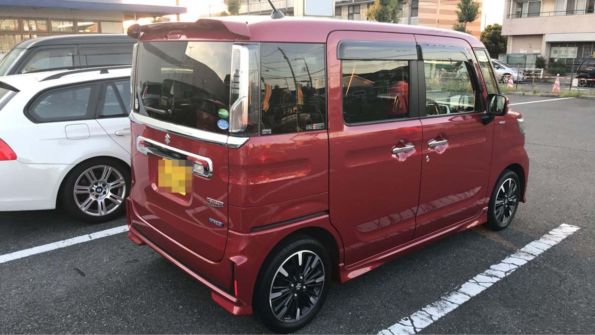 外装右後