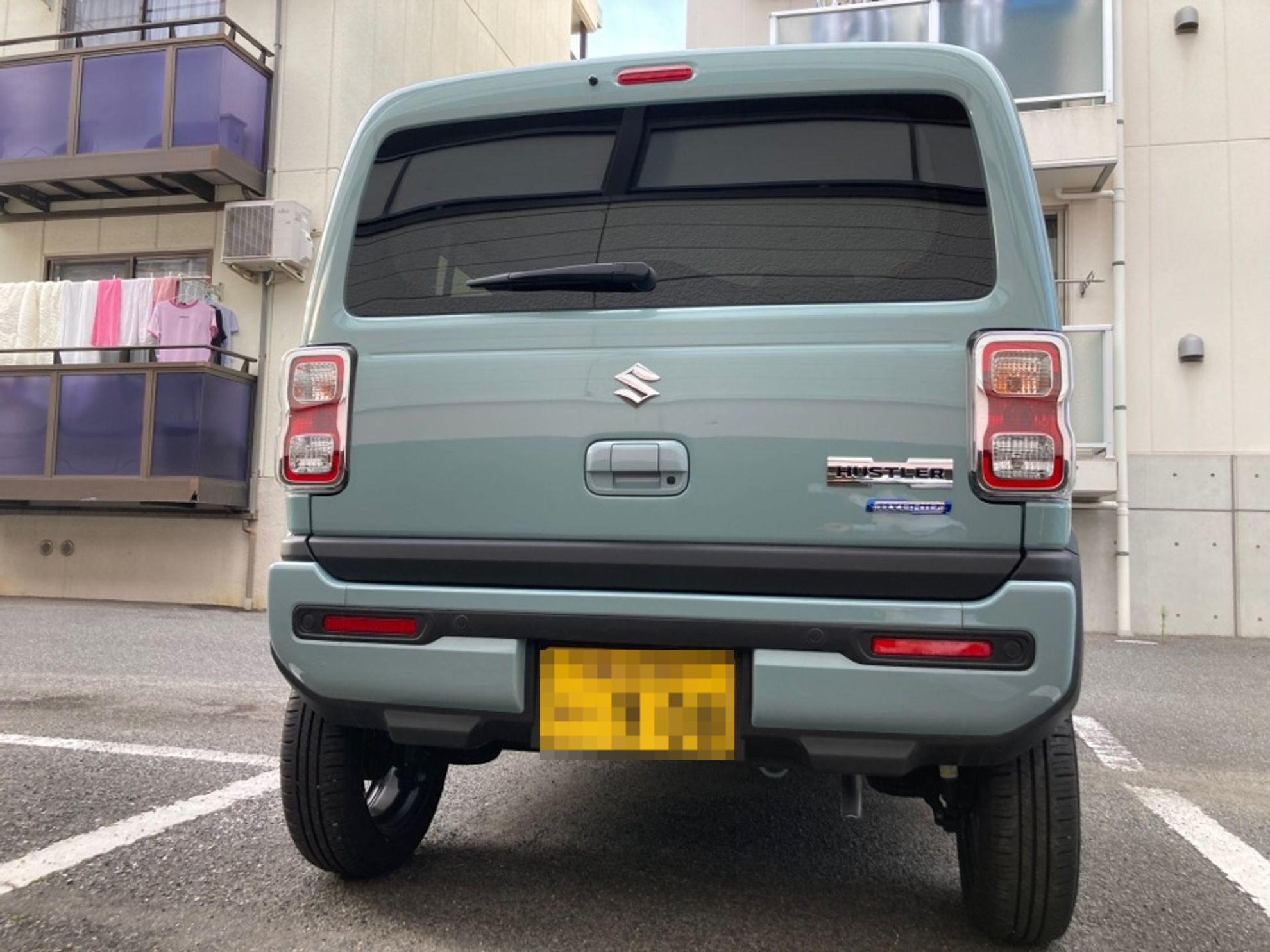 外装後方