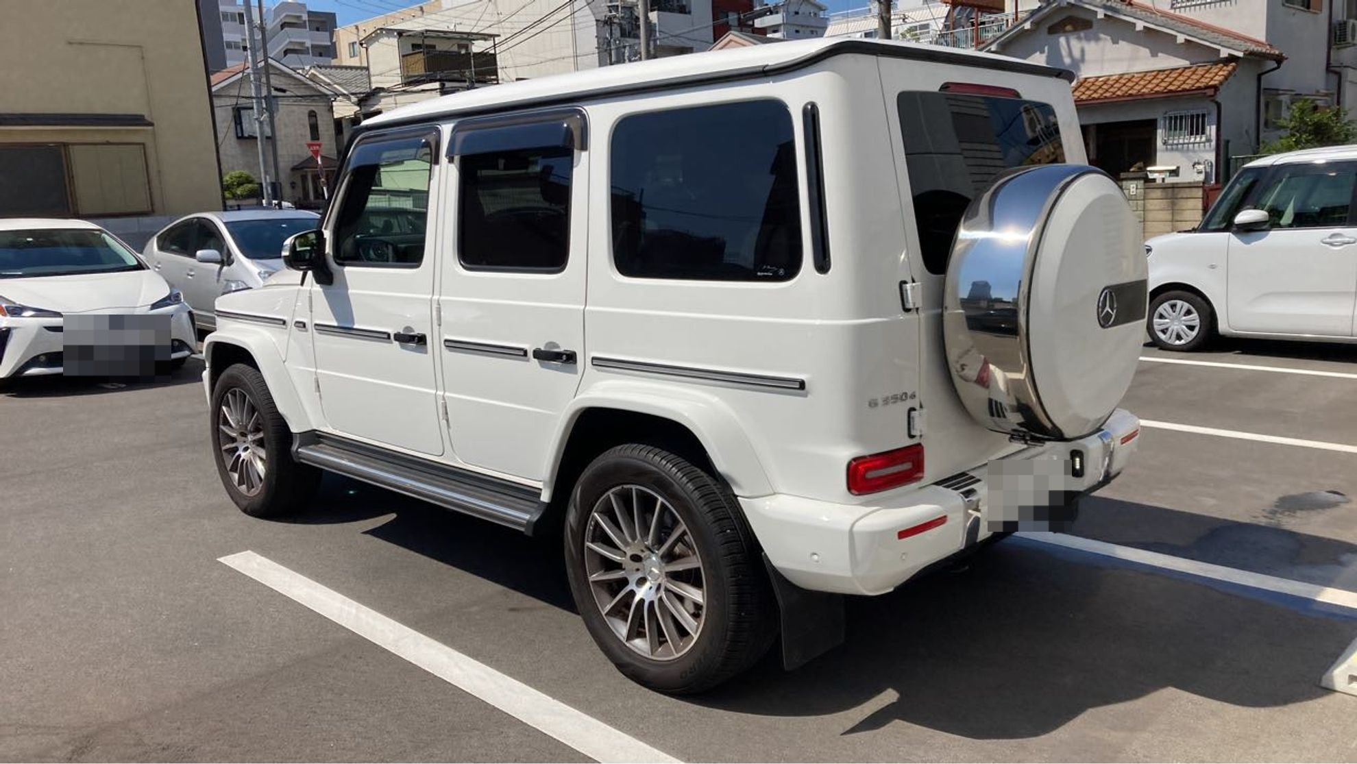 外装左後方
