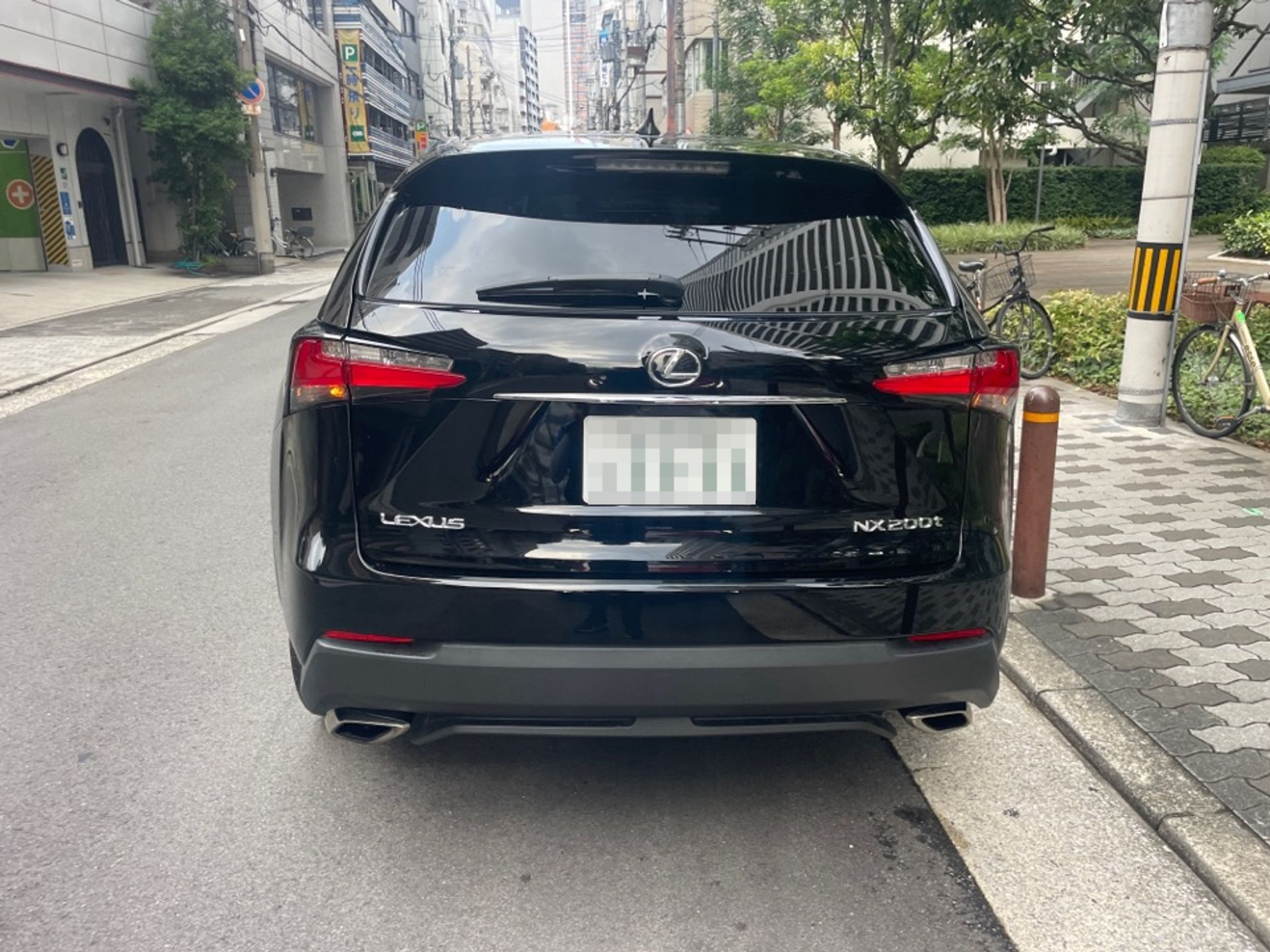 外装左後方