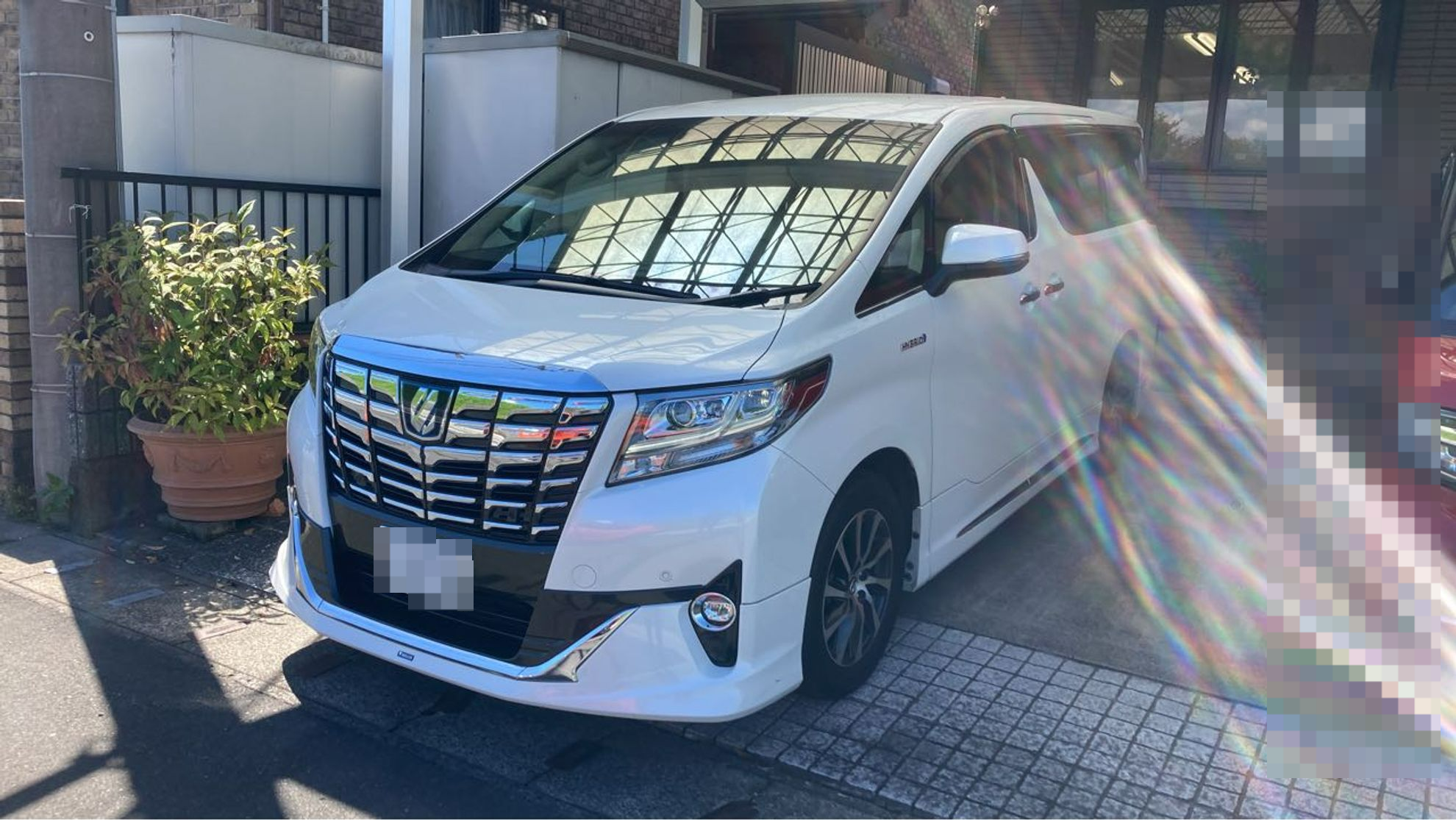 トヨタ アルファードハイブリッドの売買実績画像