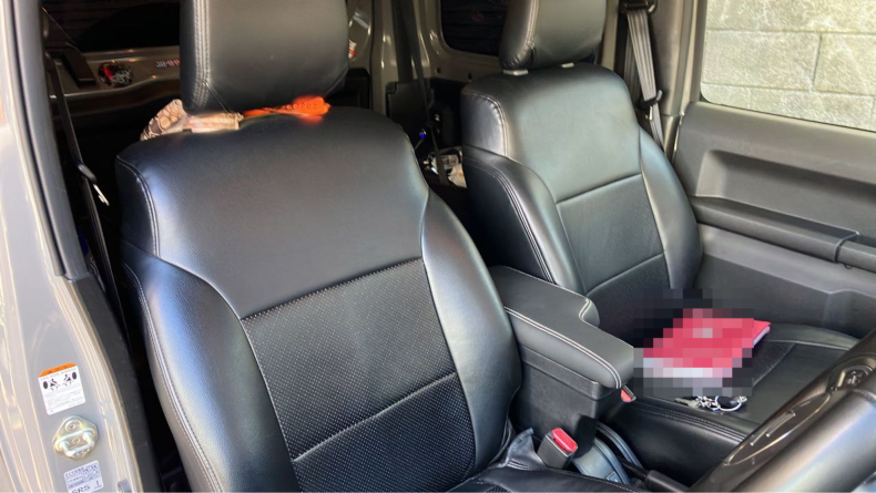 内装前方シート